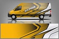 Van car Wrap design for company