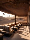 Van Duysen designed cafe desert location Moroccan