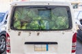 A van full of cabbages in Medina