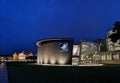 Van Gogh Museum in Amsterdam at night