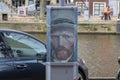 Van Gogh Painting On A Parking Meter At Amsterdam The Netherlands 8-2-2022