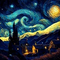 Van Gogh, the renowned Dutch painter, had a unique ability to capture the beauty of strange