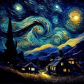 Van Gogh, the renowned Dutch painter, had a unique ability to capture the beauty of strange