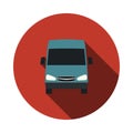 Van Icon Royalty Free Stock Photo