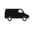 Van icon illustrated in vector on white background