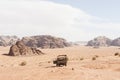 Van Jordan Wadi Rum Desert Royalty Free Stock Photo