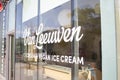 Van Leeuwen Ice Cream sign Royalty Free Stock Photo