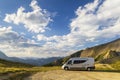 Van Life in Col de la Bonette, Alpes-de-Haute-Provence, Provence, France