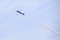 A Van`s RV-8A, Wild Blue Doing Performing An Aerial Performance Royalty Free Stock Photo