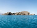 Van, Turkey - September 30, 2013: The Armenian Cathedral Church of the Holy Cross in Akdamar Island in Van Lake, Turkey Royalty Free Stock Photo