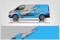 Van Wrap Livery design. eps 10.vector