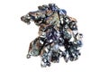 Vanadium metal crystal isolated