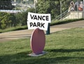 Vance Park Marker, Memphis, TN