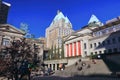 Vancouver Art Gallery at Robson Square, British Columbia, Canada Royalty Free Stock Photo