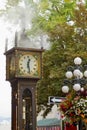 Vancouver BC Historic Gastown Steam Clock Royalty Free Stock Photo