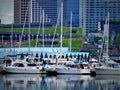 Vancouver, British Columber city marina