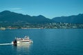 Vancouver, British Columbia, Canada Ã¢â¬â October 6, 2018. M.V. Constitution Paddle Wheeler Burrard Inlet