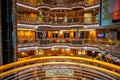 View of the Centrum bar on the Serenade of the Seas Royalty Free Stock Photo