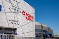 Exterior signage on Rogers Arena