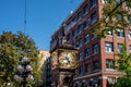 Historic steam powered clock in Gastown, Vancouver Royalty Free Stock Photo