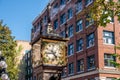 Historic steam powered clock in Gastown, Vancouver Royalty Free Stock Photo