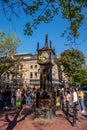 Historic steam powered clock in Gastown, Vancouver Royalty Free Stock Photo