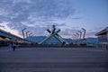 Olympic Cauldron at the Vancouver Convention Centre