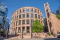 Vancouver\'s landmark central library Royalty Free Stock Photo