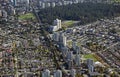Vancouver and Burnaby, aerial Royalty Free Stock Photo