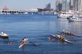 Kayaking Team at Vancouver Waterfront