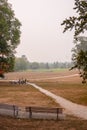 Vancouver park during the BC Wildfire