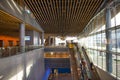 VANCOUVER, CANADA - JAN 13, 2018: View of the interior of award-winning Vancouver Convention