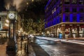 Vancouver, Canada - January 14, 2017. Gastown, Water Street Royalty Free Stock Photo