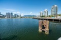 Vancouver, Canada - June 20, 2017: The olympic village at Flase Royalty Free Stock Photo