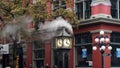 VANCOUVER, CANADA - 29th SEPTEMBER 2014: Steam Clock in Gastown Royalty Free Stock Photo