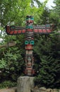 Vancouver, Canada: Tourism - Thunderbird Totem Pole in Capilano Suspension Bridge Park