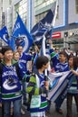 Vancouver Canucks fan Royalty Free Stock Photo