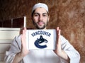 Vancouver Canucks ice hockey team logo Royalty Free Stock Photo