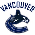 Vancouver canucks sports logo Royalty Free Stock Photo