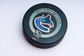 Vancouver canucks puck