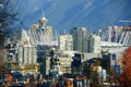 Vancouver City Skyline, BC, Canada