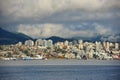 Vancouver City Skyline, BC, Canada Royalty Free Stock Photo