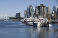 Vancouver city waterfront Royalty Free Stock Photo