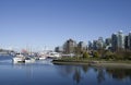 Vancouver city waterfront Royalty Free Stock Photo