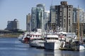 Vancouver city waterfront Royalty Free Stock Photo