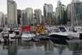 Vancouver coal harbour Royalty Free Stock Photo