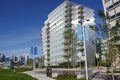 Vancouver condominiums Royalty Free Stock Photo