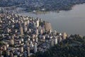 Vancouver Downtown Aerial Royalty Free Stock Photo