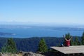 Vancouver seen from Mount Gardner on Bowen Island