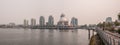 Vancouver - False Creek during the BC Wildfires